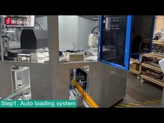 SF-MP310 in màn hình tự động + Máy dán giấy nóng