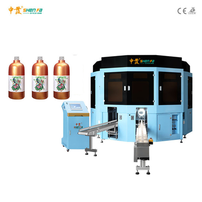 6 máy in màn hình màu và máy dập nóng tất cả trong một 50 chiếc / phút