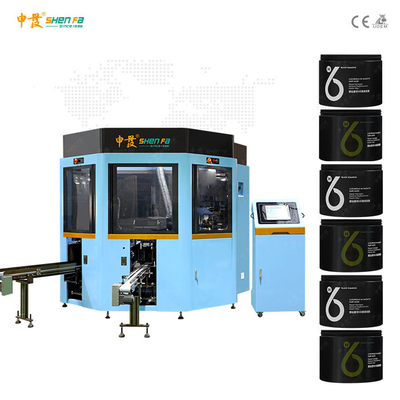 Ba màu tất cả trong một máy in màn hình và dập nóng cho lọ nhựa