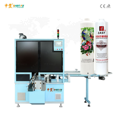 Máy dập lá nóng đơn màu hoàn toàn tự động Ống mềm