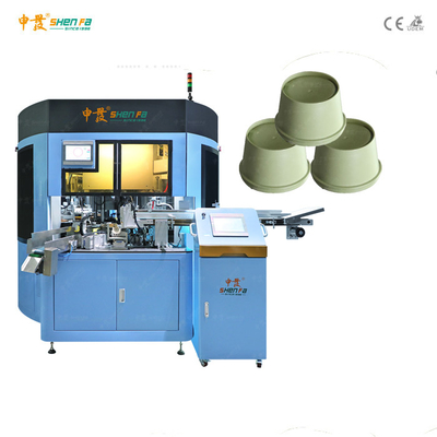 Máy in màn hình tự động ba màu cho lọ acrylic