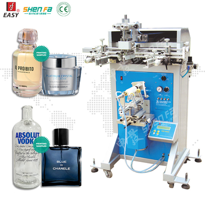 Máy in màn hình lụa bán tự động cho chai thủy tinh nhựa
