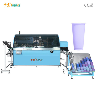 Máy in màn hình cốc nhựa tự động 5KW AC380V