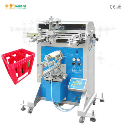 Máy in màn hình bán tự động CE 350x250mm cho thùng nhựa