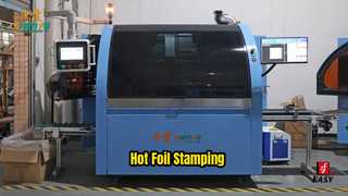 Máy dập lá nóng tốc độ cao cho ống