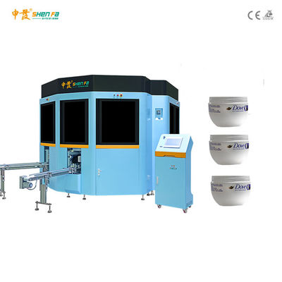 Máy in màn hình tự động 4 màu 45KW cho chai thú cưng