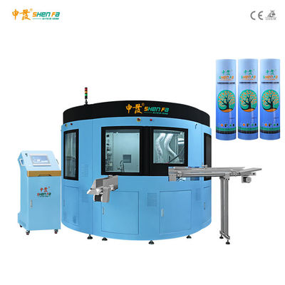 Máy in lụa servo ống mềm 1-7, máy dập nóng, máy phủ varnishing tất cả trong một