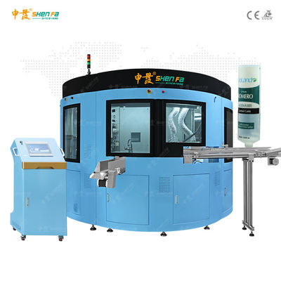 Máy in lụa tự động 7 màu máy dập lá nóng máy phủ vecni