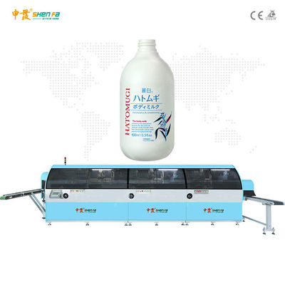 Máy in màn hình tự động chai dầu gội 3 màu