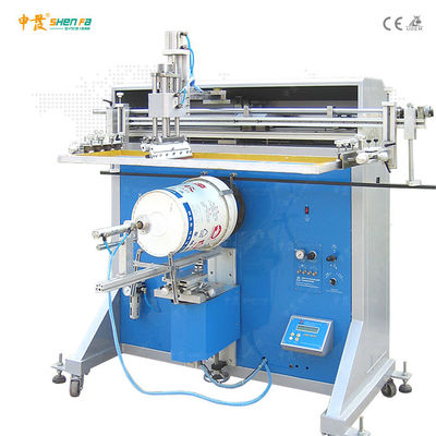 Máy in màn hình bọc mực UV bán tự động