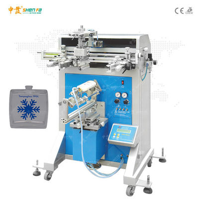 Máy in lụa bán tự động cho chai thủy tinh
